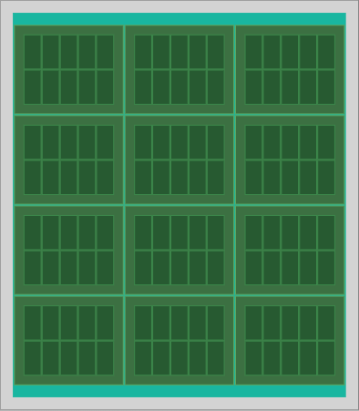 PCB Array Layout Result 3